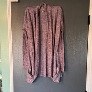 UGG Women’s Heathered Purple Cardigan
